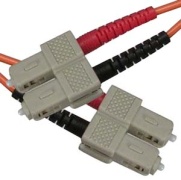     Commscope Fiber Optics Multimode cable, 2m, SC-SC, p/n: 01650, OEM. -$109.