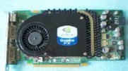     VGA card Dell/nVIDIA Quadro FX3450, 256MB, 2xDVI out, S-Video Out, PCI-Express x16 (PCI-E), p/n: 0T9099, OEM. -$199.