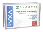 Streamer data cartridge Exabyte VXAtape V17 - 1 x VXAtape 33/66GB, 170m (картридж для стримера)