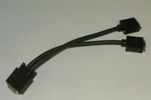 Multi Monitor cable Matrox/15941-00, dual DVI-D/2xVGA, OEM ( )