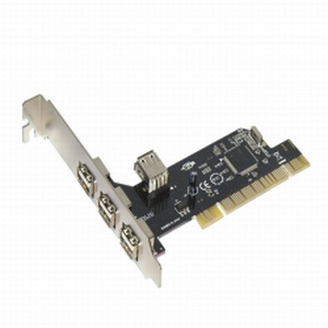 NEC 4-port USB 2.0 PCI Card, 3 ext. 1 int., OEM (контроллер)