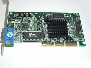 VGA card NVIDIA VANTA TNT2 16MB AGP, 016-A4-NV05-S1, OEM (видеоадаптер)