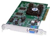     VGA nVidia GeForce 256 32MB AGP Video Card, AGP. -$19.
