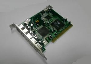 FireWire/USB PCI controller, 2 ext. IEEE1394 + 3 ext. USB, 1 int. USB & Firewire, 69011, OEM ()