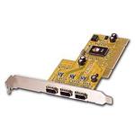 SIIG NN-400P12 3-port FireWire (IEEE1394) DV-Cam Kit (adapter), PCI, OEM (контроллер)