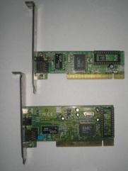      Network Ethernet card SMC EZNET 10/100, PCI, low profile. -$19.95.