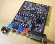     Sound card (sound blaster) Creative SB988, p/n: MPB-000108, PCI. -$14.95.