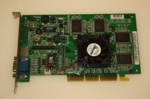 VGA card nVIDIA GForce2 Pro, 32MB, AGP, OEM (видеоадаптер)