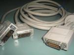 Cable Video DVI to Dual DVI, 40-pin/2x19-pin, P-P, 1m, p/n: 15942-02, OEM ()