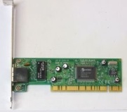      Davicom 10/100TX Network Ethernet card, PCI, p/n: 18-1C-P200, 05-01-0340-04. -$9.95.