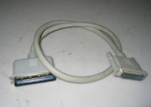 Interface Cable DB25M/50-pinM Centronics HQ, 0.5m, p/n: 106652-003  (кабель соединительный)