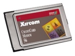 PCMCIA card modem Xircom Credit Card Modem 56, CM-56, no cord  (-)