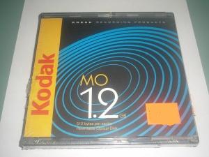 Kodak Rewritable Optical cartridge (MO disk), 1.2GB, 512 bytes per sector, 5.25" ( )