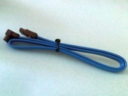     Dell/Foxconn High Quality (HQ) SATA Cable, 90 Degree Angle, 25", internal, p/n: 1Y143, FP07L24-11. -$14.99.