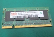      Hynix SODIMM HYMP532S64P6-C4, 256MB, DDR2 PC2-4200S-444-12 (533MHz). -$10.29.