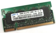      Samsung SODIMM M470T3354CZ3-CD5, 256MB, DDR2-533 (PC2-4200). -$10.29.