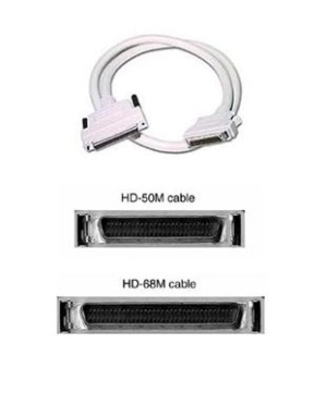 External SCSI cable HD50M/HD68M (50-pinM/68-pinM), 0.6m, OEM ( )