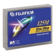       Streamer data cartridge Fujifilm DDS-3/DAT24, 12/24GB, 125m, 26047300. -$7.99.