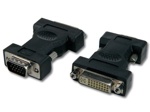 Adapter DVI(F)/VGA(DB15)M, OEM (переходник)