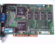     VGA card Diamond Stealth 64 3200 S3 Vision968, 2MB, PCI, p/n: 22-0051D7. -$7.95.