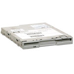 Hewlett-Packard (HP) MPF720-3 1.44MB 3.5" Grey Internal Floppy Disk Drive (FDD), p/n: D6021-63073, 0950-3049  (-)