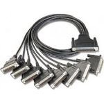 Moxa Technologies 1051653 Opt-8C 8-port RS-232, DB25 male cable  (мультипортовый кабель)