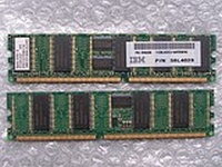 IBM 128MB DDR RAM DIMM, PC2100R (266MHz), CL2.5 ECC, p/n: 38L4028, FRU: 09N4305, OEM (модуль памяти)