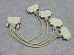 Cable U.S. Robotics (USR)/3Com 50-pin/4x50-pin, P-M, p/n: 1.009.614-C, OEM (кабель соединительный)