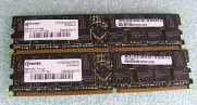      SUN Microsystems X9297A 4GB (2x2GB) Memory Kit, DDR PC-3200 (400MHz), ECC Reg CL3, p/n: 540-6429-01. -$299.