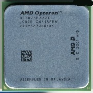     CPU AMD Dual-Core Opteron Model 875, 2.2GHz (2200MHz), 2x1MB (2x1024KB), Socket 940 PGA (940-pin), OST875FAA6CC. -$59.
