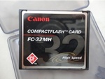 Canon 32MB FC-32MH High Speed CompactFlash Memory Card  ( )