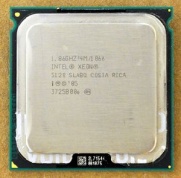    CPU Intel Xeon Dual Core 5120 1.86GHz (1860MHz), 1066MHz FSB, 4MB Cache, 1.325v, Socket LGA771, SLABQ. -$78.95.