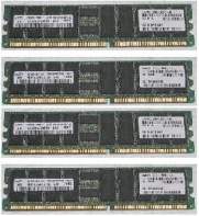       SUN Microsystems X7703A-4 2GB (4x512MB) DDR266 (PC2100) ECC CL2 RAM Memory Kit, p/n: 371-1116-01. -$199.