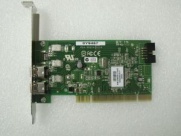     DELL/Adaptec AFW-2100 PCI Dual FireWire IEEE-1394 controller, 2 ext. + 1 int., p/n: 0F4582. -$59.