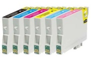      Epson T838684 3 pack Ink Cartridge Kit (T0483 Magenta, T0486 Light Magenta, T0484 Yellow). -$29.