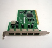     Adaptec AUA-5100B 1xPCI to 6xUSB Controller Card (adapter). -$59.95.