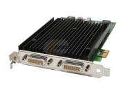    HP/Compaq nVIDIA Quadro4 NVS 440 256MB Quad Monitor (2xDMS59) VGA card, PCI-E, no cable, p/n: 385641-001, 390423-001. -$89.