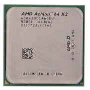     CPU AMD Athlon 64 X2 4200+ Socket AM2 (940) (S940), 2.2Ghz, 1MB Cache L2, Dual-Core, ADO4200IAA5CU. -$69.