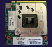       Hewlett-Packard (HP) 8510W Graphic Card Models ATI Mobility M76-M, 256MB, Laptop video card, p/n: 454247-001, 455077-001. -$129.