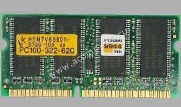      Hyundai SODIMM SDRAM 64MB PC100 144-pin Memory Module, HYM7V65801. -$39.