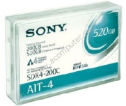       Streamer data cartridge SONY SDX4-200C 200/520GB, AIT-4, 8mm, 246m, .. -$49.