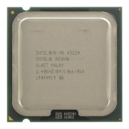     CPU Intel Xeon X3220 Quad Core 2.40GHz (2400MHz), 8MB cache, 1066MHz FSB, LGA775, SLACT. -$99.