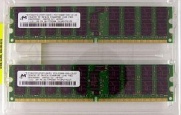      IBM DDR2 SDRAM DIMM 4GB Memory Module, PC2-5300 (667MHz), ECC REG, p/n: 77P6500. -$299.