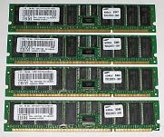       IBM RS6000 1GB module from DDR SDRAM Memory Kit (4x1GB), PC-2100, ECC, Reg, 208-pin, p/n: 53P3230. -$499.