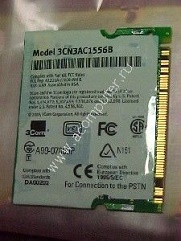     /  3Com 10/100 Mini PCI Ethernet/56K FM-3C, model: 3CN3AC1556B. -$23.95.
