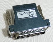    SUN:  SUN Microsystems DB25-RJ45 Adapter, p/n: 530-3695 (5303695). -$29.
