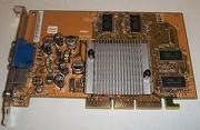     VGA card NVIDIA/ASUS V8170MAGIC/64M 64MB DDR AGP, VGA/TV-out/Comp OUT. -2801 .