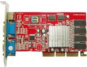    VGA card ATI Radeon 7000, 64MB, 2CRT+TV SDR, AGP, p/n: 8912-991. -2801 .