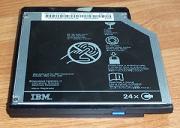      IBM 24X CD-ROM Slimline, IDE, FRU: 27L4301. -1520 .