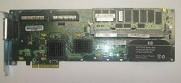    Hewlett-Packard (HP) Smart Array 6422 (6400 series) Ultra320 2-channel SCSI controller, 256MB RAM, BBU, 2xInt-68, 2xExt-VHDCI68, PCI-E, p/n: 366511-001. -21520 .